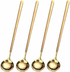 4 PCS 6.7 Inches Coffee Spoons