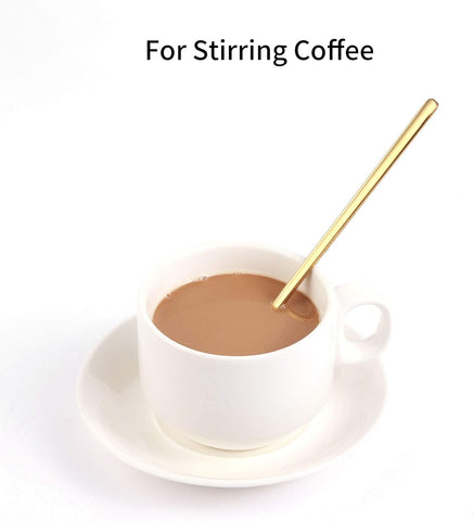 4 PCS 6.7 Inches Coffee Spoons